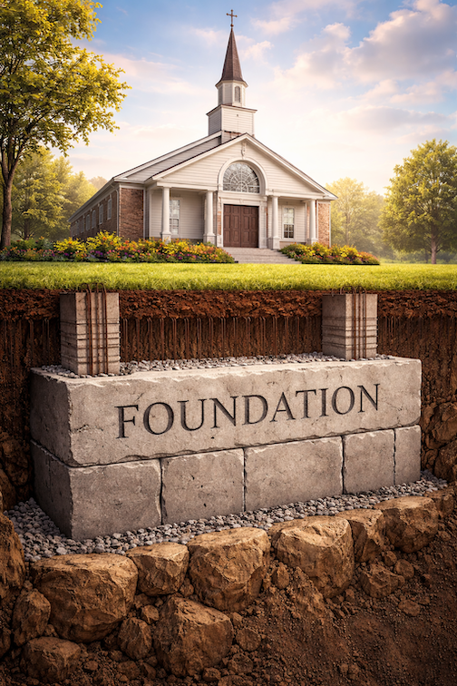 A church and its foundation