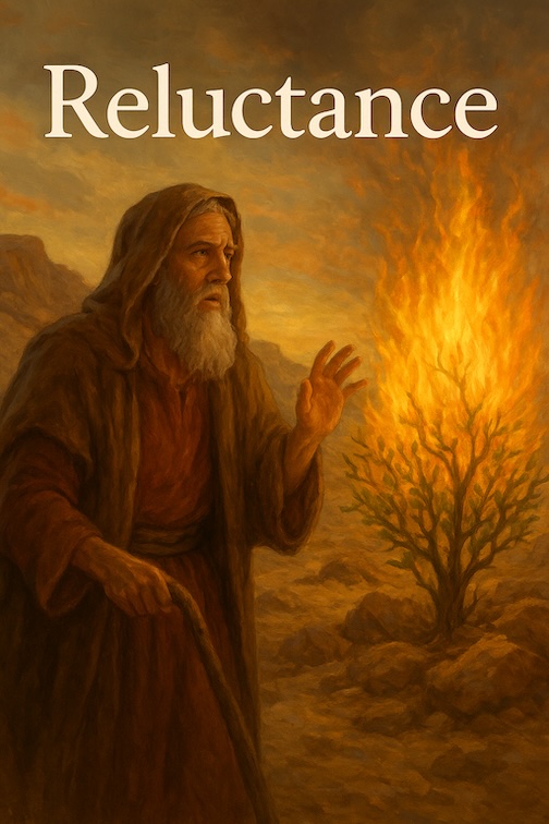 Moses and burning bush