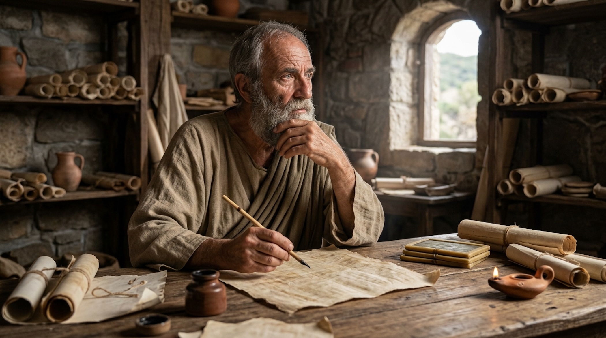 Inspired scripture author